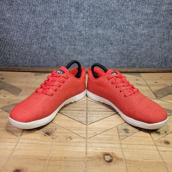 Nobull Outwork Men's 7.5 Super Fabric Trainer Red White Athletic Shoe Sneaker - Picture 5 of 12